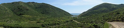 The Tennessee Valley Trail winds west to the coast.