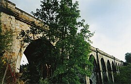 The viaduct of Saint-Julien-de-Cassagnas