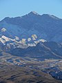 Virgin Peak, southwest Virgin Mountains from Virgin Valley, south of Mesquite