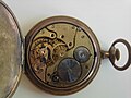 Inside of Zenith pocket watch c. 1900–1910 (original mechanism, but no original casing)