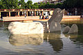 "Homage to the Mediterranean", Sóller Square, Barcelona (1983)