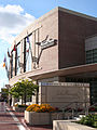 The outside of the Agganis Arena