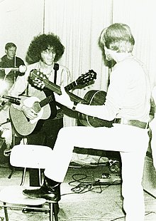 Alexis Korner and Peter Thorup at Bremen in 1968