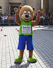 "Berlino", o mascote do Mundial.