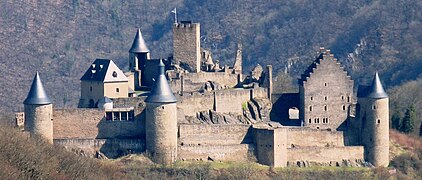 Il Castello di Bourscheid.