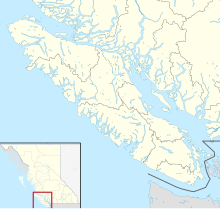 Campbell River is located in Vancouver Island