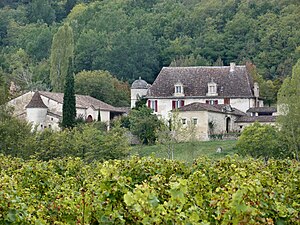 Le château de Fauga.