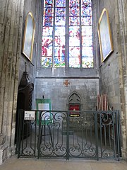 Photo de la chapelle depuis le collatéral