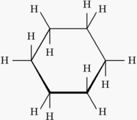 Cyclohexane molecular structure 2