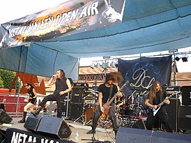 Dark Lunacy на фестивале Metal Valley Open Air[итал.], Италия, 2009 год.