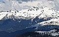 Darling Peak (left) and Delusion Peak/Mamquam Mountain (right)