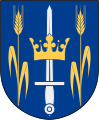 Герб ландскомуни Дімбу (1956–1970) Герб комуни Дімбу (1971–1973)