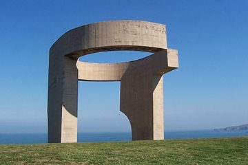 Eduardo Chillida, Elogio al Horizonte, 1989.