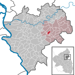 Ergeshausen – Mappa