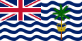 Drapeau du Territoire britannique de l'océan Indien en 1990