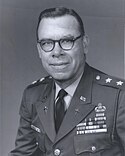 Official portrait of Major General Sampson, 1967