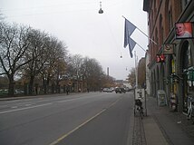 Gothersgade vista da Nørre Voldgade verso Kogens Nytorv.