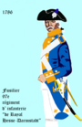 fusilier du régiment Royal-Hesse-Darmstadt de 1786 à 1791