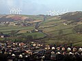 Looking over to Royd Moor Wind Farm from Thurlstone.