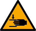 W024 – Crushing of hands/Danger of crush injuries