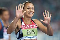 Zweiter WM-Titel für die amtierende Europameisterin Jessica Ennis