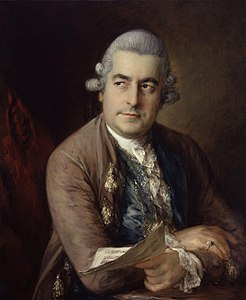 Johann Christian Bach, by Thomas Gainsborough