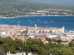 La Ciotat et sa baie.