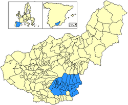 Alpujarra Granadina within Granada