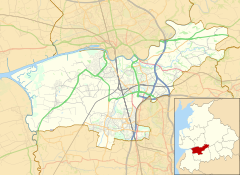 New Longton is located in the Borough of South Ribble