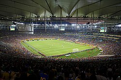 Finalen spelas på Maracanã