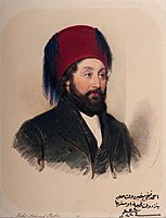 Ambassador Ahmed Fethi Pasha in Western clothing, 1835
