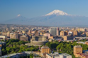 Yerevan skyline