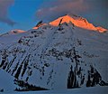 Mount Butters at dawn in winter