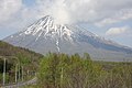 喜茂別町 (国道276号)から望む羊蹄山