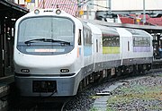 キハ 183型5200番台「北方彩虹快車」，行駛「函館快車」，1992年。