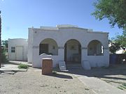 The John and Enriqueta House built in 1926 and located at 1322 S. 1st. Avenue. This property is recognized as historic by the Hispanic American Historic Property Survey.