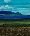 Hoy High Lighthouse on Graemsay, viewed from Mainland