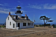 Another view of the lighthouse as it appeared in 2009.