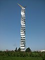 Photo of the Seagull Monument, located at the beginning of Sulh Street