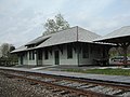 Remsen Depot. Rebuilt in 1999, on the same site and to the same plans as the original station.