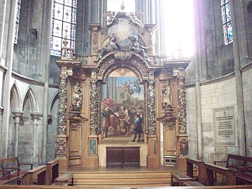 Retable in Chapel of Saint Peter and Saint Paul