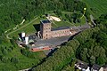 Schachtzeichen über dem Malakowturm der ehem. Zeche Hannover, Bochum-Hordel