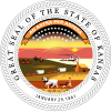 Official seal of Kansas
