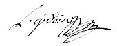 signature de Louis Gidouin