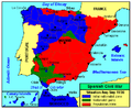 1936年8月至9月，西班牙内战的局势。