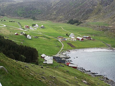 il villaggio di Årvik.