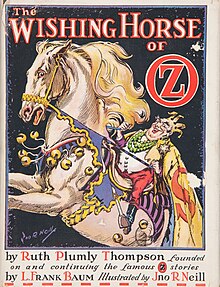 Cover art to "The Wishing Horse of Oz" by Ruth Plumly Thompson