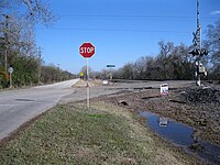 South end of FM 2759 at Thompsons Oil Field Rd