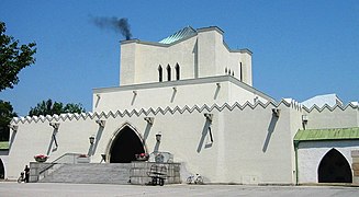 Le crématorium de Clemens Holzmeister.