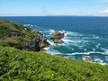 Poullan-sur-Mer : la Pointe de la Jument vue de l'est.